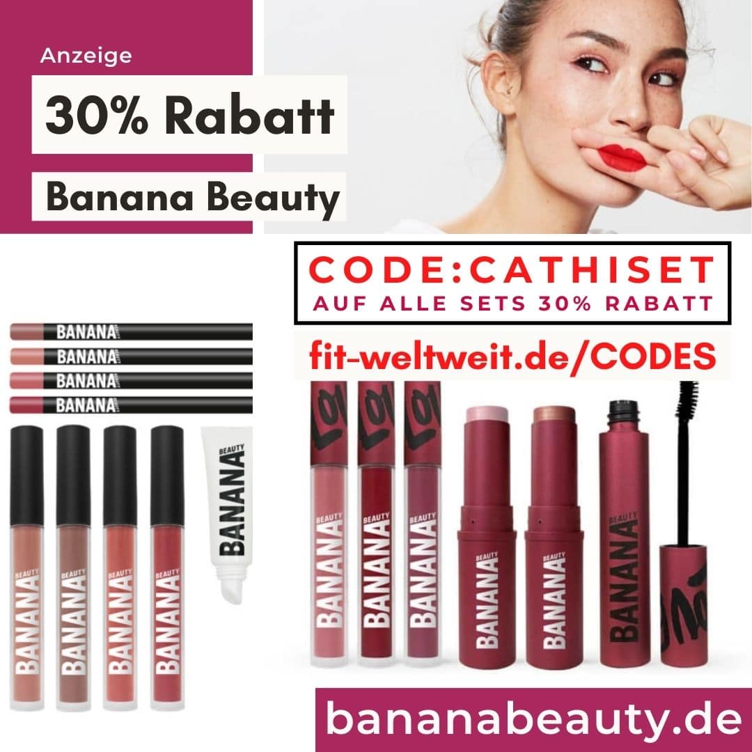 Banana Beauty Code 25% Rabattcode Februar 2021 30% Gutscheincode