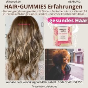 HAIR GUMMIES Skingood Garden Hair Gummies Erfahrungen Vitamingummies
