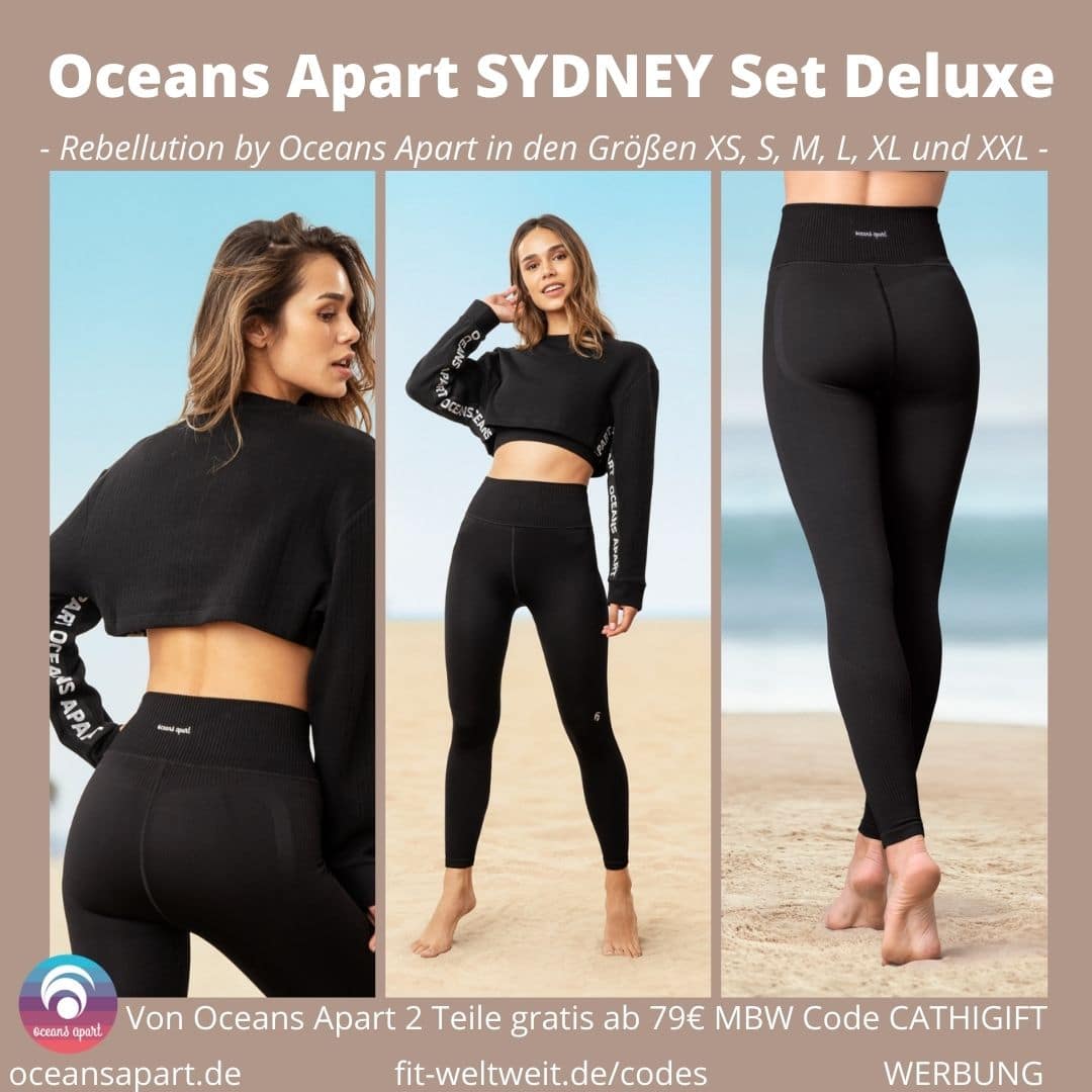 Oceans Apart SYDNEY Set Deluxe Erfahrungen Pant Bra Sweater Bewertung Größe Stoff
