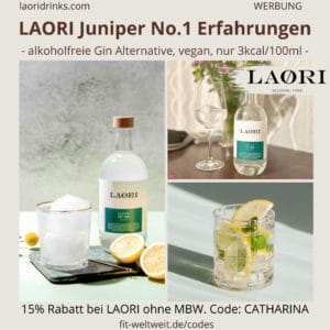 LAORI DRINKS JUNIPER Test Erfahrungen Gin ALternative