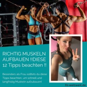 #Muskelaufbau #Frau #Fitnesstipps, die dich schnell zum Ziel bringen. Das richtige #Training. Dazu gibt es einen Trainingsplan mit den richtigen Übungen, Tipps zur Wiederholung, der Anatomie, nützliche Supplements und die effektivste Ernährung - besonders für Frauen. #Muskelaufbau für Frauen mit #Trainingsplan für zuhause (Auch für Anfänger geeignet), Ernährungsplan (welches Essen). Alles auf dem Blog.