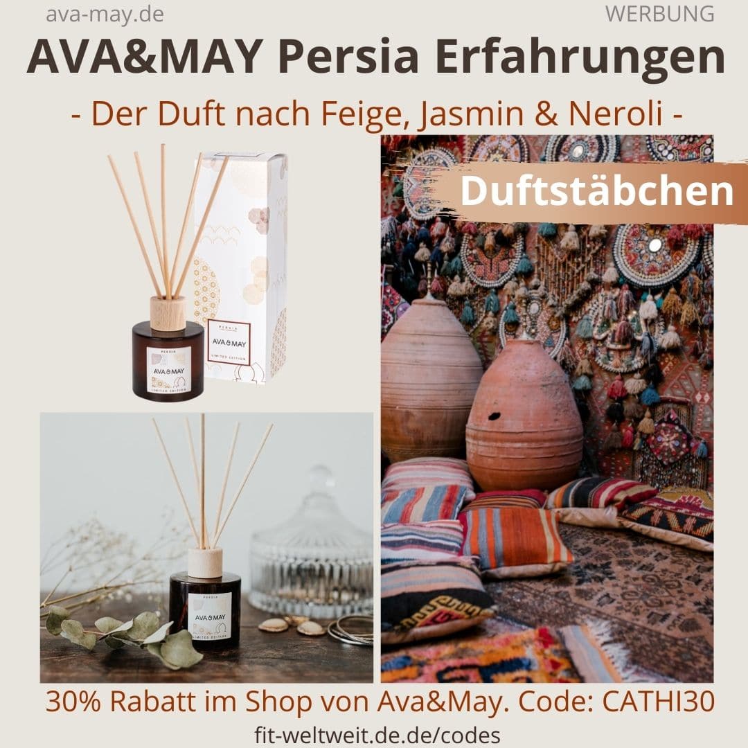 Erfahrungen AVA and MAY Persia 100ml Duftstäbchen Limited Edition