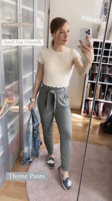 Les Lunes The JADE PANTS und the APRIL Top meine Erfahrungen Größe, Stoff und Rabattcode