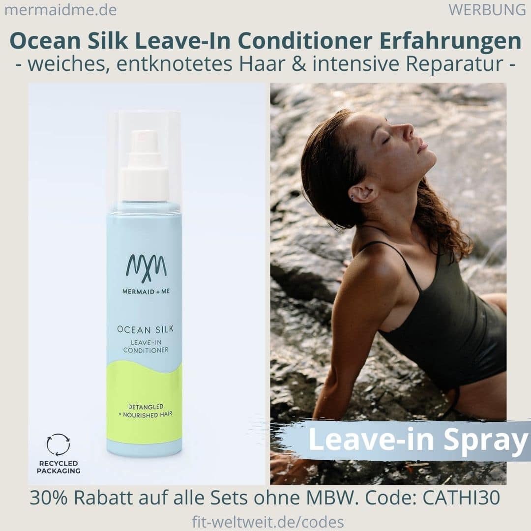 OCEAN SILK LEAVE-IN CONDITIONER Spray Mermaidandme Erfahrungen Test Haarspray