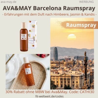 Erfahrungen AVA and MAY Barcelona 100ml Raumspray Spain