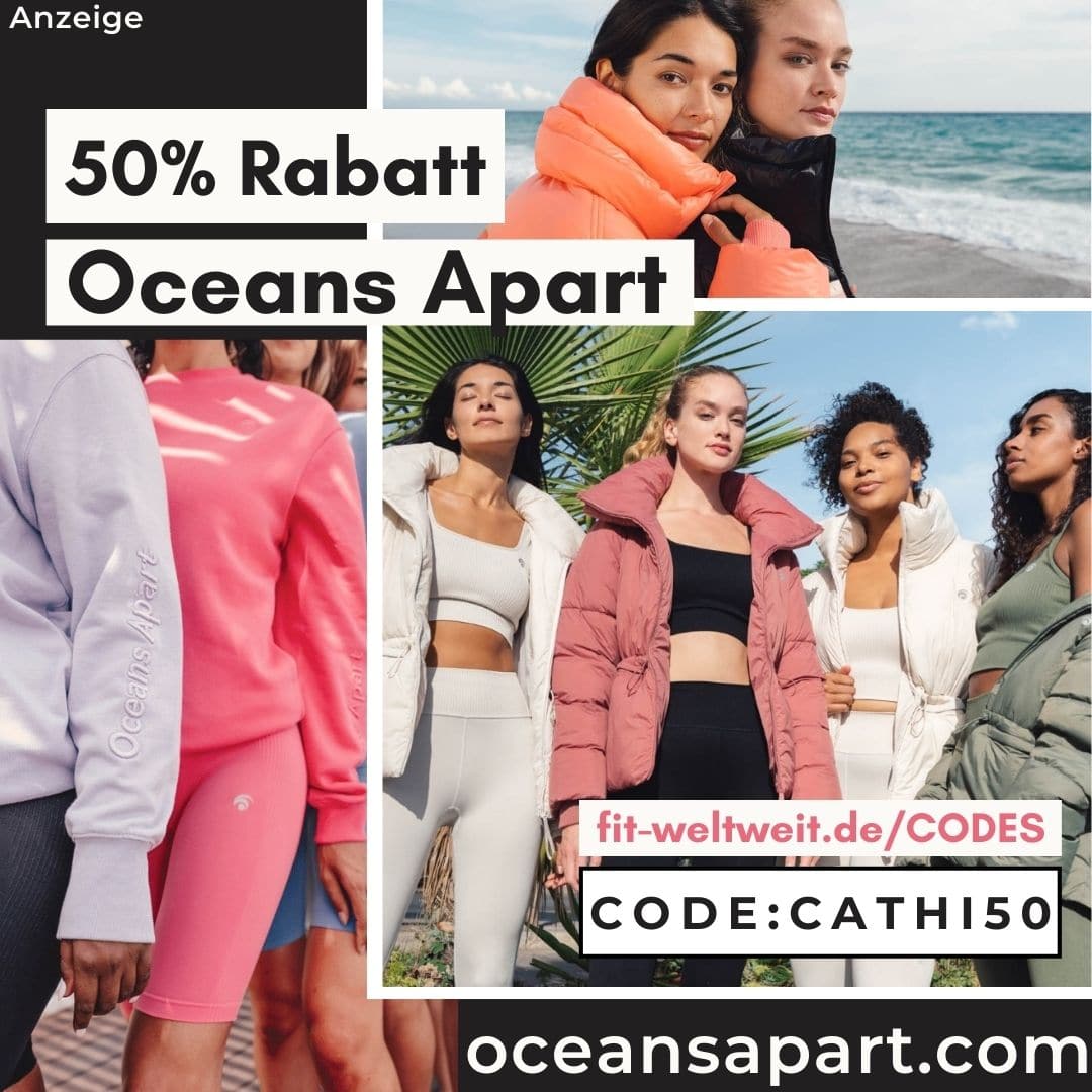 50% RABATT OCEANS APART Gutschein Code 2021