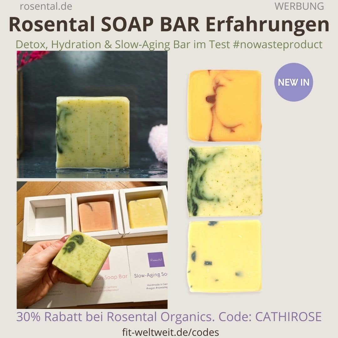 Rosental Organics SOAP BAR Erfahrungen Detox Hydration Slow-Aging Test