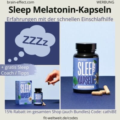 BRAINEFFECT Erfahrungen SLEEP MELATONIN KAPSELN Test Bewertungen Nebenwirkungen
