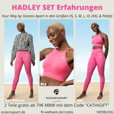 HADLEY SET DELUXE BRA PANT cropped Sweater Oceans Apart Your Way Erfahrungen Größe