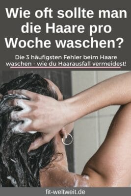 1. Fehler beim Haare waschen: Die Haare werden zu oft gewaschen! Eine ehemalige Klassenkameradin von mir hatte sich früher jeden Tag die Haare gewaschen. Ein Teufelskreis, da sie abends schon wieder leicht fettig wurden und sie die Haare dann eben wieder gewaschen hat. Immer weiter, bis ihr dann auch noch viele Haare ausgefallen sind.
