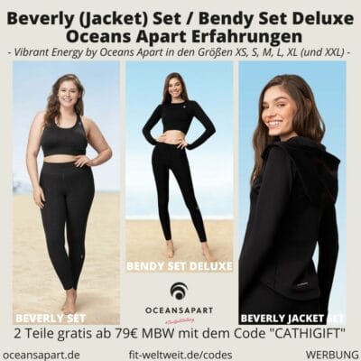 Oceans Apart BEVERLY BENDY JACKET SET ERFAHRUNG Größe pant bra Trixy longsleeve Vibrant Energy