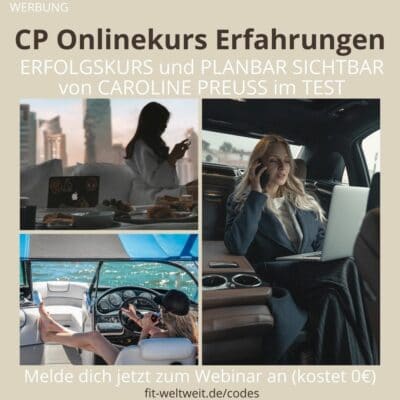 Onlinekurs Erfahrungen mit Caroline Preuss ERFOLGSKURS und PLANBAR SICHTBAR instagram strategie 2022 kostenfreies Webinar