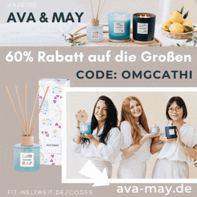 AVA MAY 60% 50 Prozent Rabatt Gutschein Code Codes griße produkte