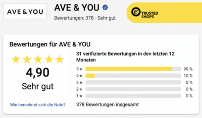 AVE & YOU Bewertungen Erfahrungen Nutzerberichte