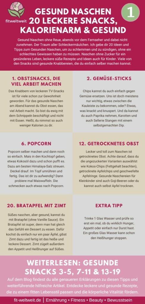 Was Kann Man Abends Snacken Ohne Zuzunehmen Gesund Naschen: 20 Snacks abends gesund naschen ohne zuzunehmen