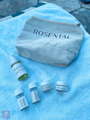 Rosental Organics Erfahrungen Probeset Reiseset Cleansing Öl Eye Cream Balm SPF30 Cream Hyaluron Serum