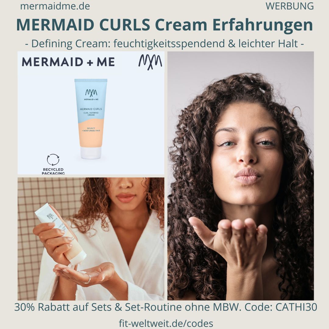 MERMAID CURLS Curl Defining Cream Mermaid and Me Erfahrungen Locken definieren