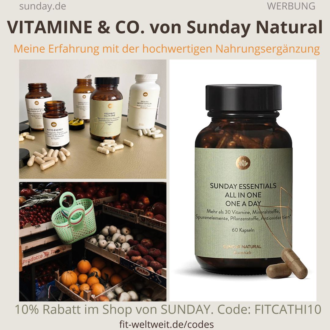 VITAMINE Nahrungsergänzung Supplements SUNDAY NATURAL ERFAHRUNGEN VITAMINE Nahrungsergänzung Supplements SUNDAY NATURAL ERFAHRUNGEN