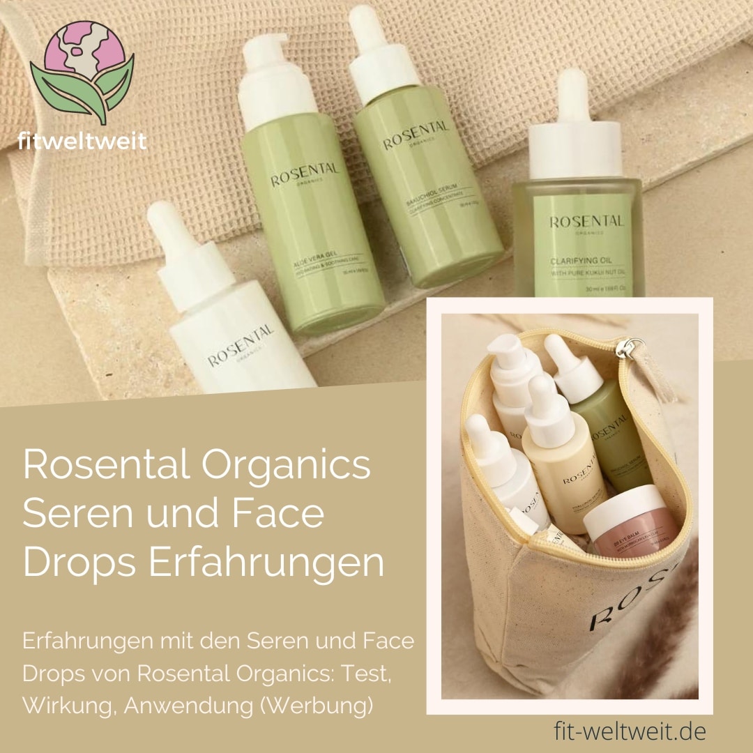 Rosental Organics Erfahrungen 2023 Seren Face Drops Test, Wirkung, Anwendung