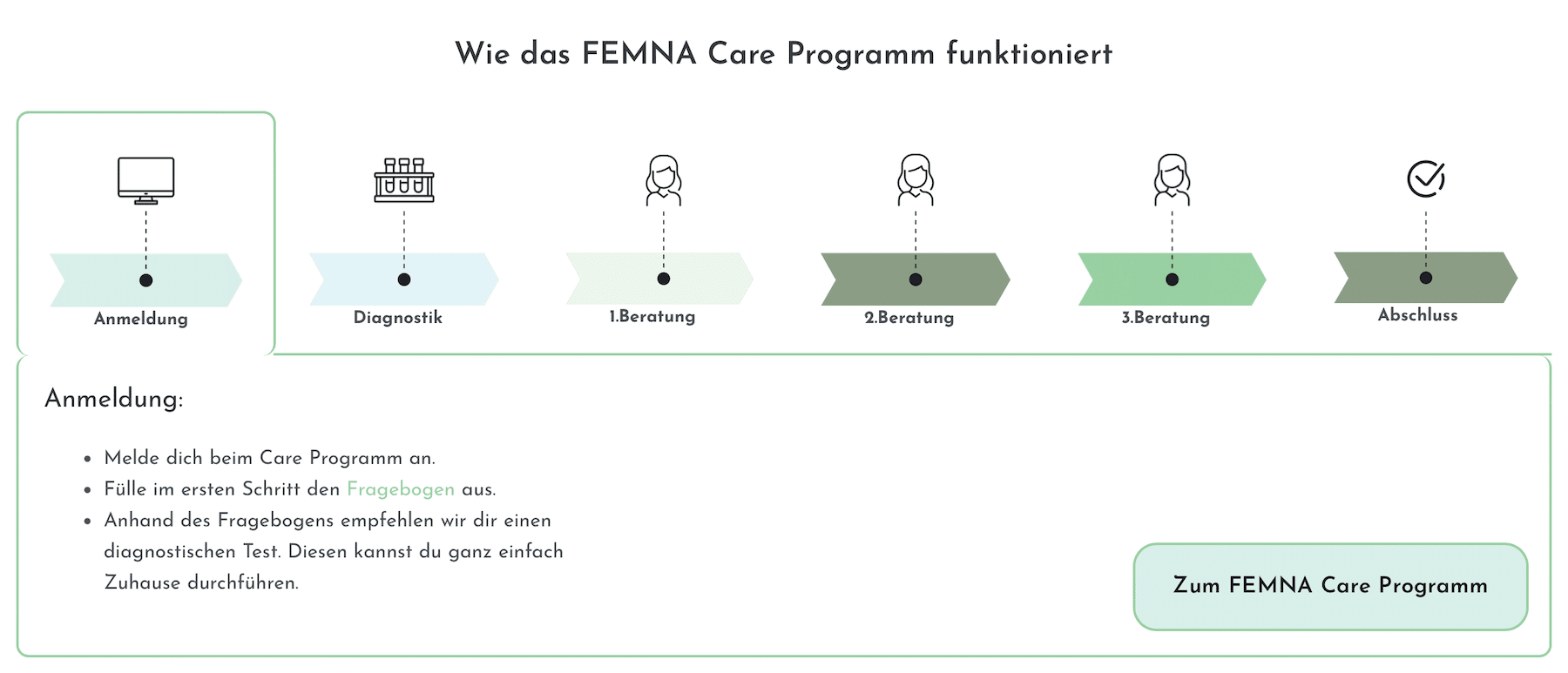 Wie funktioniert Femna Health Erfahrungen und Anwendung Care Programm