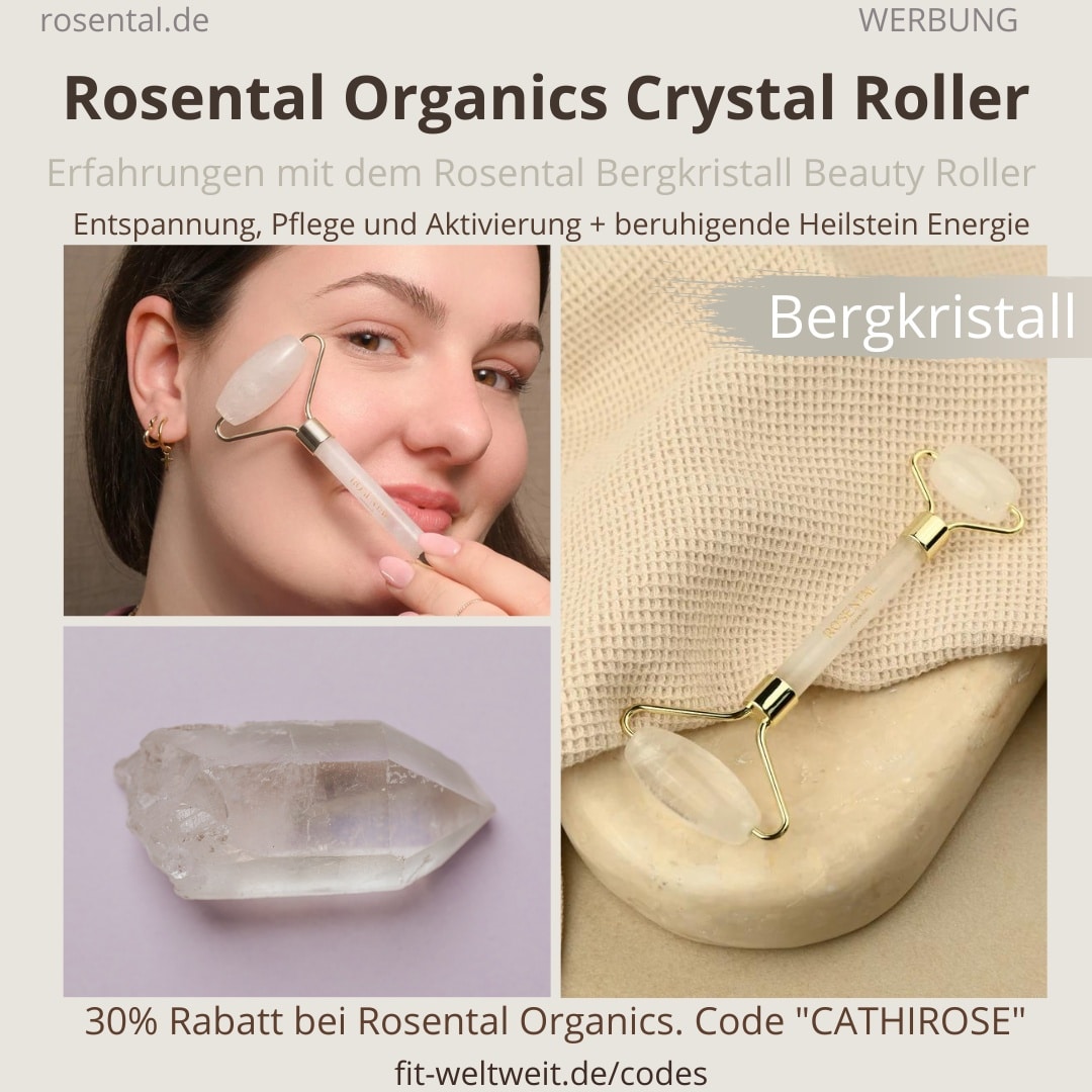 Crystal Beauty Roller Erfahrungen Rosental Organics Bergkristall