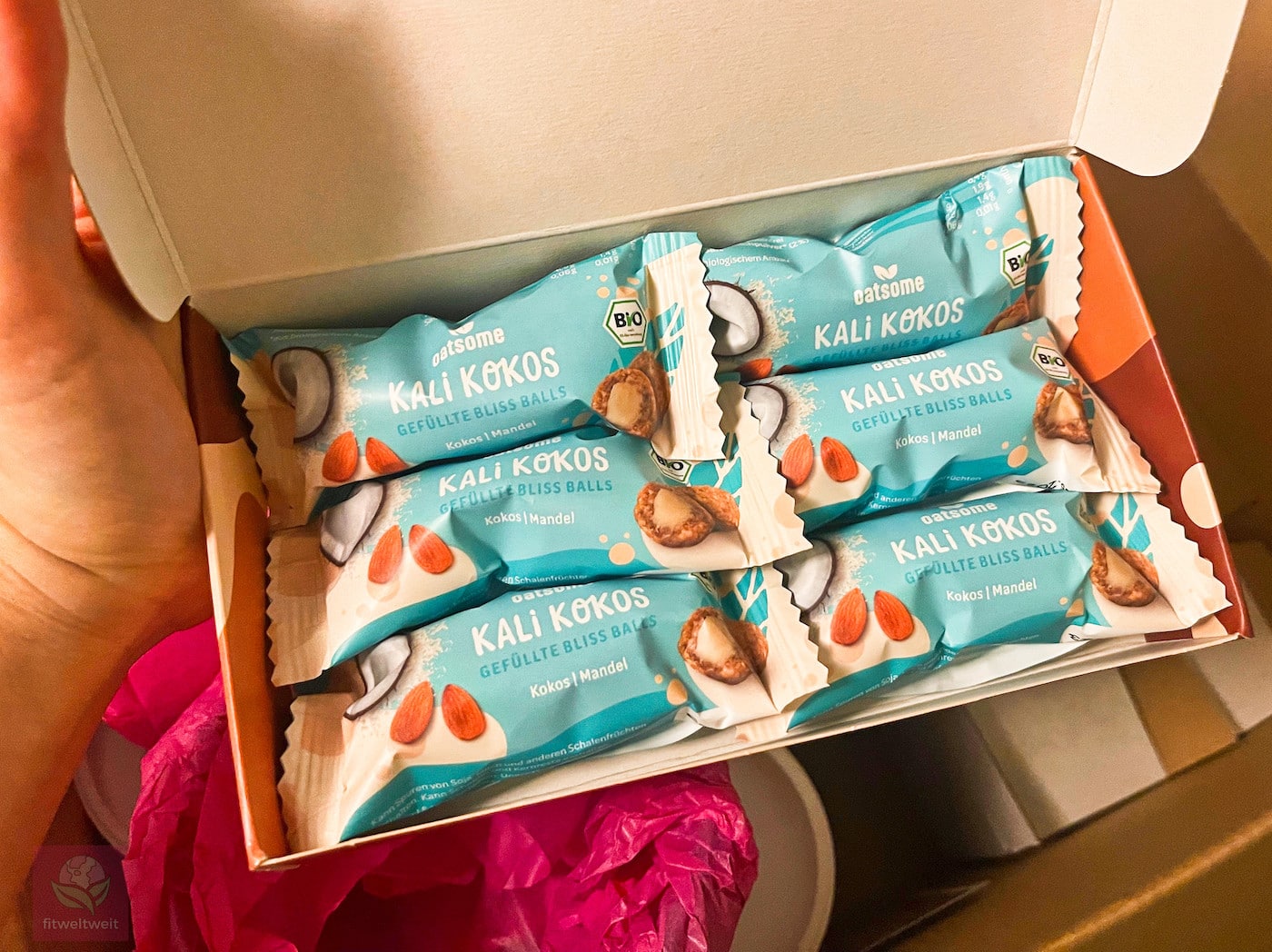 KALI KOKOS Oatsome Bio Bliss Balls Erfahrungen Geschmack