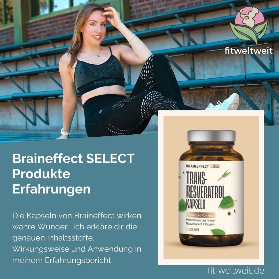 Braineffect Curcuma Pilz Reishi Glutathion Quercetin natürliche Supplements Erfahrungen native SELECT Produkte Reveratrol
