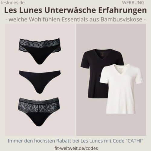 UNTERWÄSCHE LES LUNES Erfahrungen Größe Stoff waschen