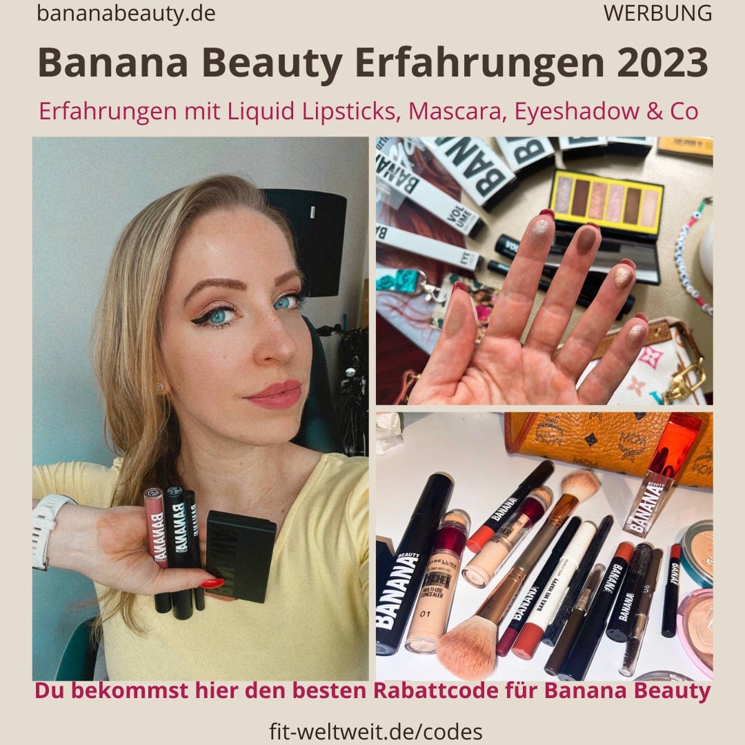 Banana Beauty Erfahrungen 2023 Lipssticks Mascara Lip Gloss Concealer Banana Beauty Erfahrungen 2023 Lipssticks Mascara Lip Gloss Concealer