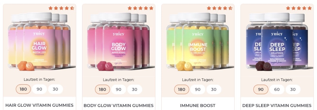 YUICY Erfahrungen Vitamin Gummies 2026