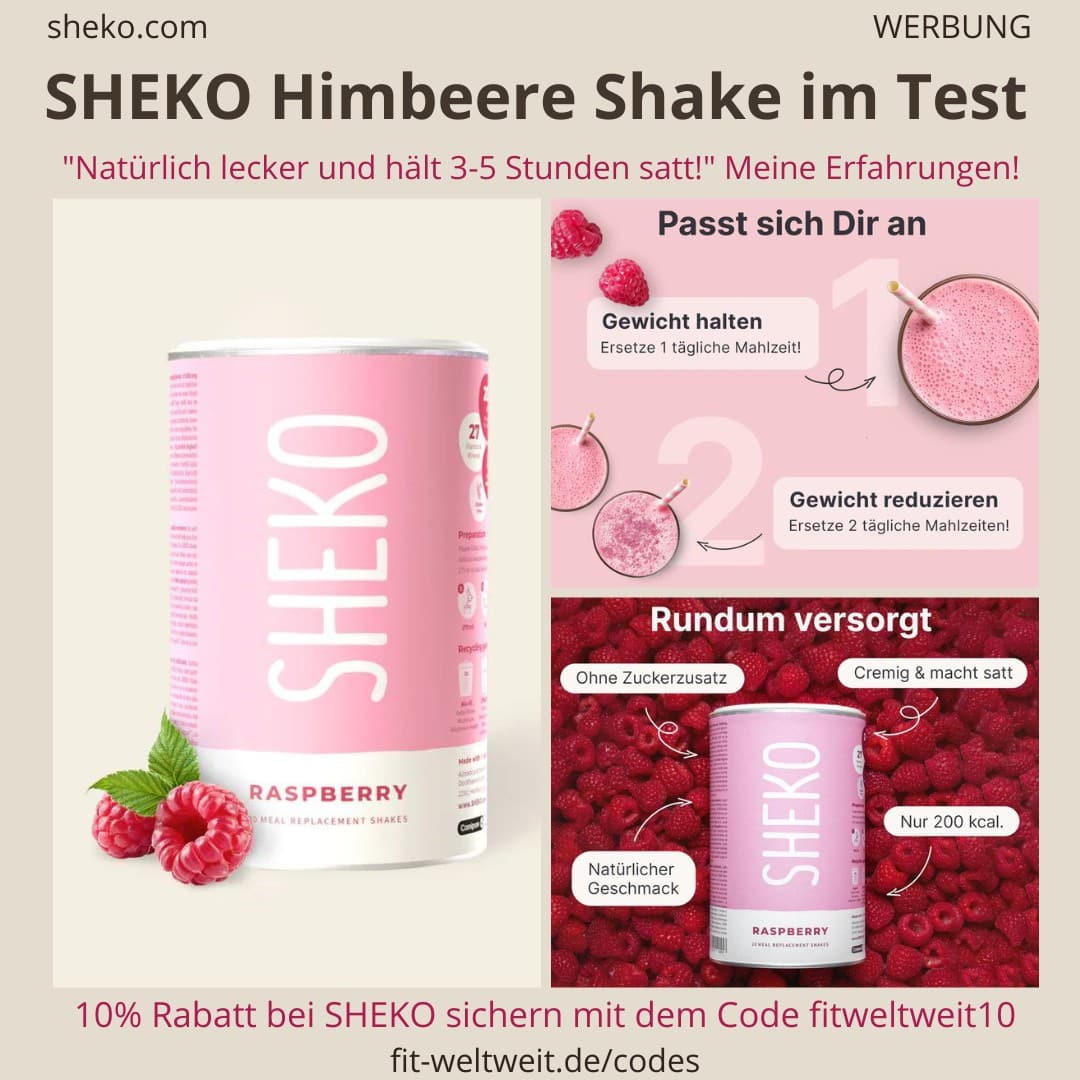 HIMBEERE SHEKO Shake Erfahrungen Berry Test Bewertung Geschmack HIMBEERE SHEKO Shake Erfahrungen Berry Test Bewertung Geschmack