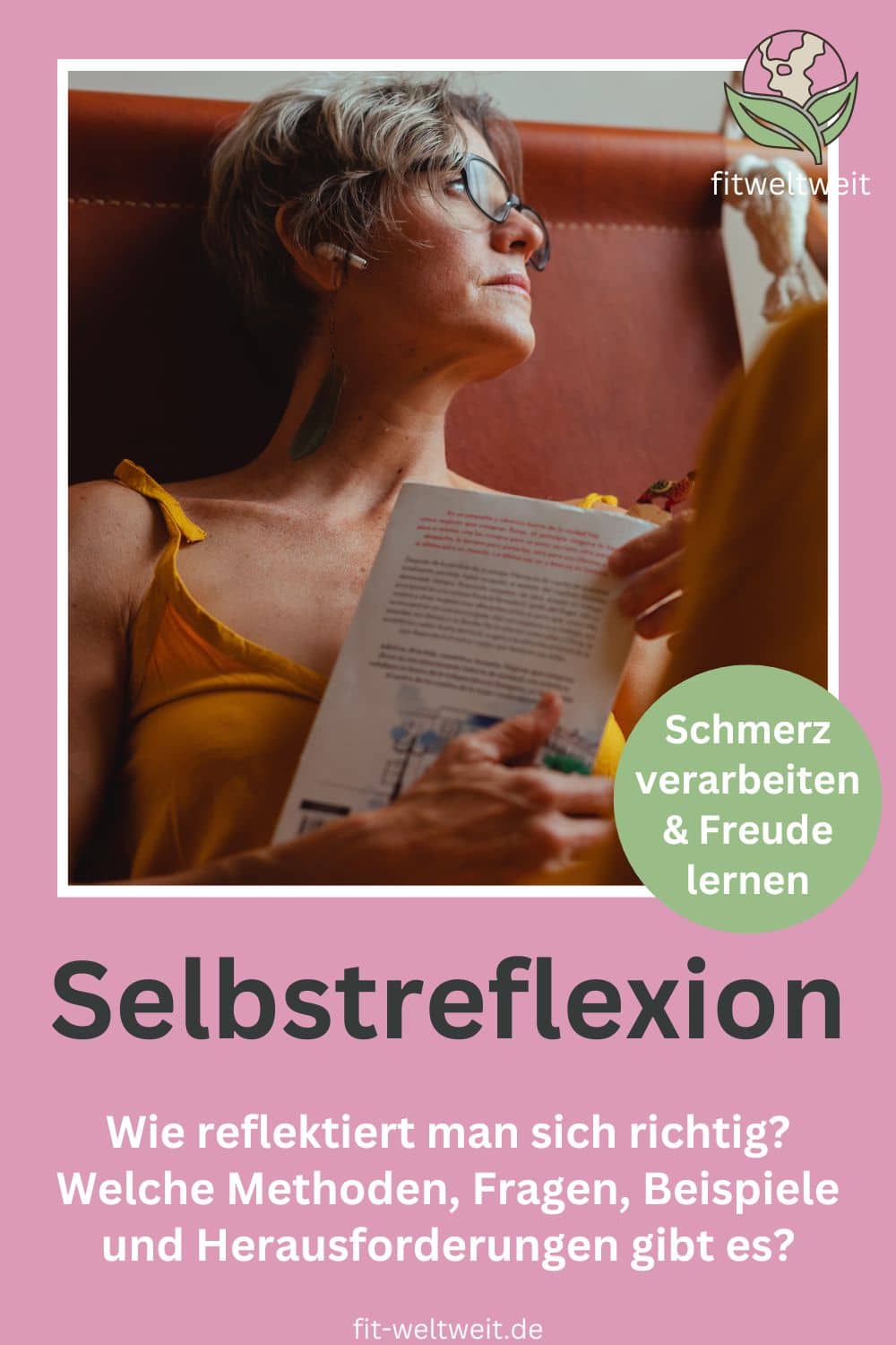 Herausforderungen bei der Selbstreflexion Angst Schmerz Herausforderungen bei der Selbstreflexion Angst Schmerz