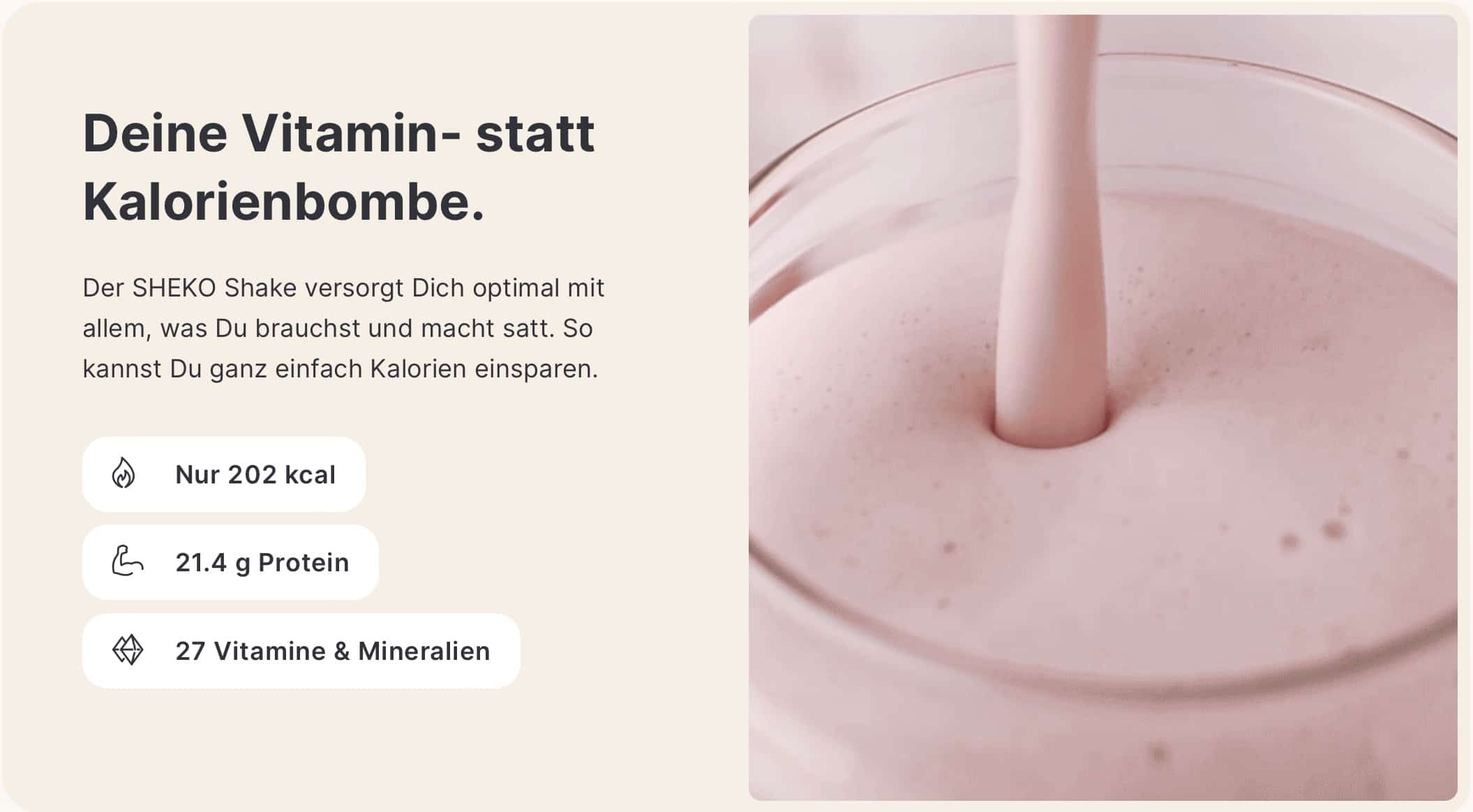 Mahlzeitenersatz Shake zum Abnehmen Mahlzeitenersatz Shake zum Abnehmen