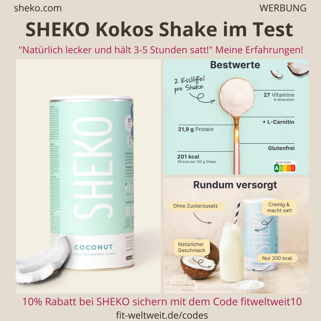 SHEKO Erfahrungen COCOS Shake Test abnehmen Bewertung Geschmack Coffee SHEKO Erfahrungen COCOS Shake Test abnehmen Bewertung Geschmack Coffee