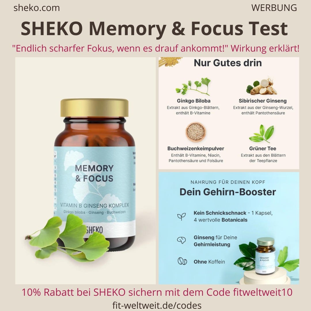 SHEKO Memory & Focus Test Tabletten Erfahrungen Kapseln SHEKO Memory & Focus Test Tabletten Erfahrungen Kapseln