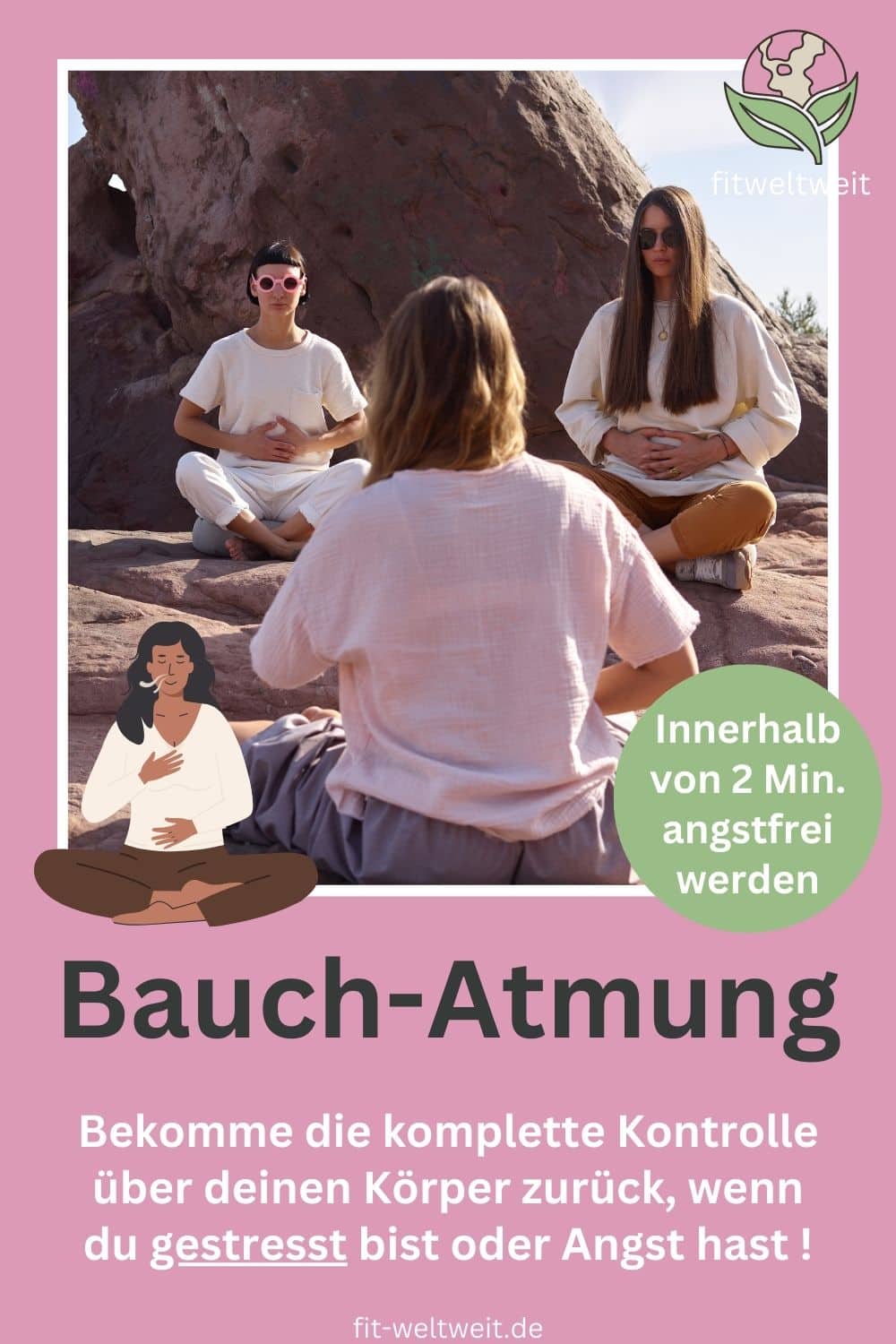 Bauch Atmung Anleitung Anti Panik Atem Methode bei Angst Stress Bauch Atmung Anleitung Anti Panik Atem Methode bei Angst Stress
