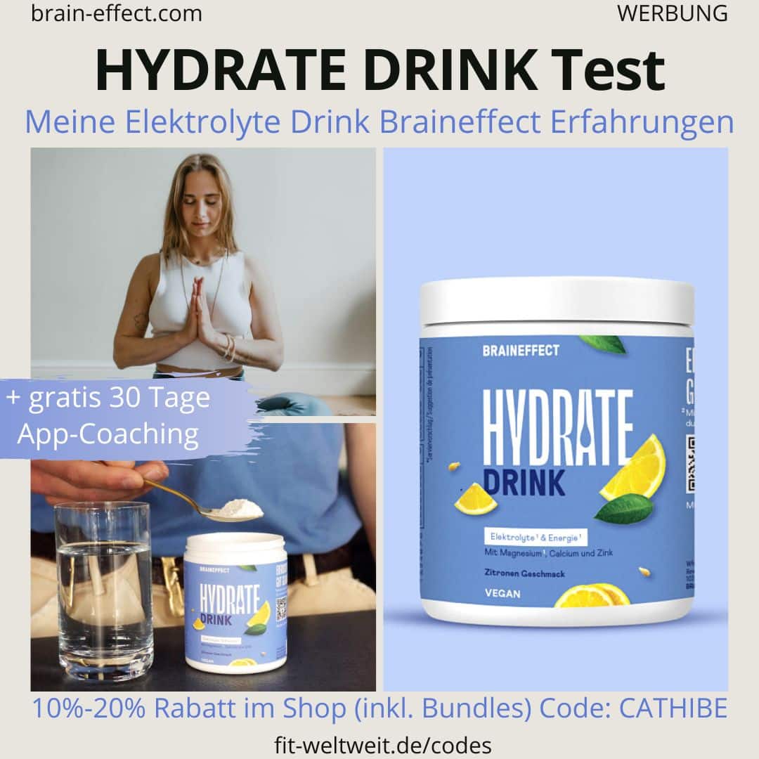 Braineffect Erfahrungen HYDRATE DRINK Test REGENERATION Braineffect Erfahrungen HYDRATE DRINK Test REGENERATION