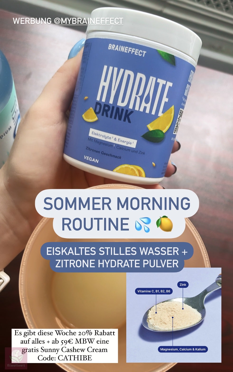 Braineffect Erfahrungen Hydrate Drink Test Mineral Essentials