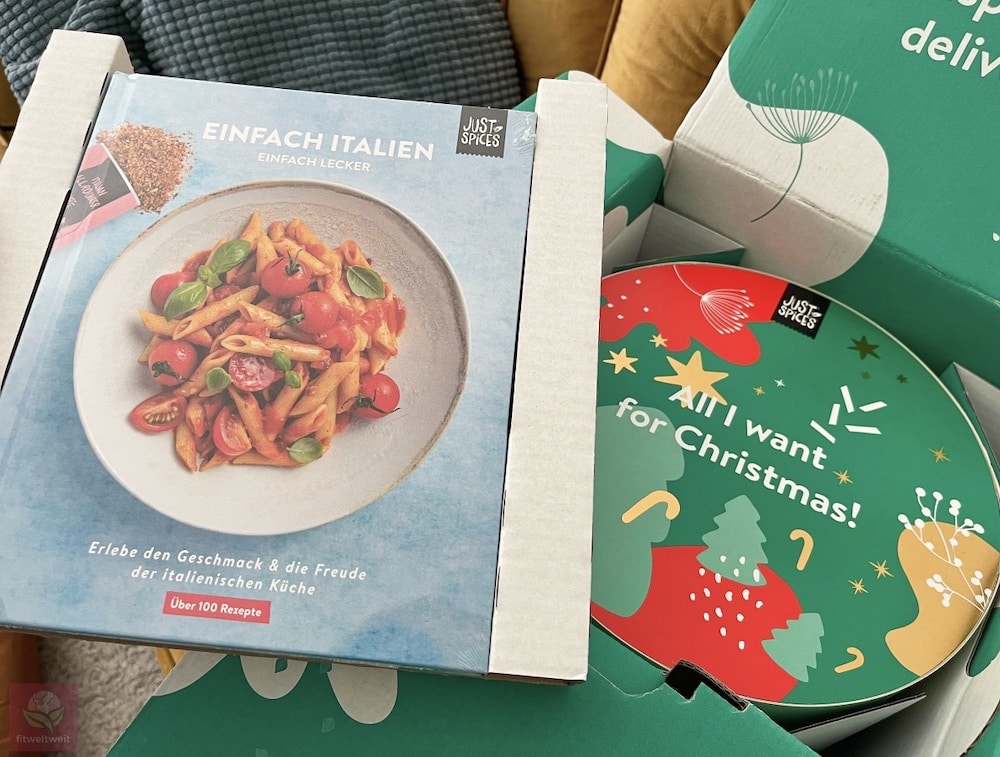 Kochbuch Just Spices Erfahrungen Adventskalender 2023 Inhalte