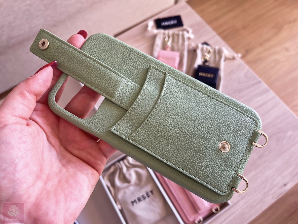 MRSÉY Handyhülle mit integriertem Karten Etui