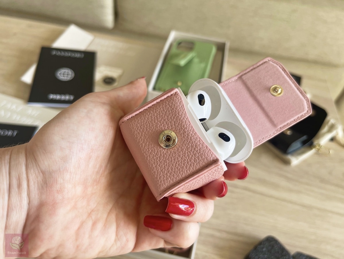 Rose MRSÉY AirPods Hülle Erfahrungen aus veganem Leder