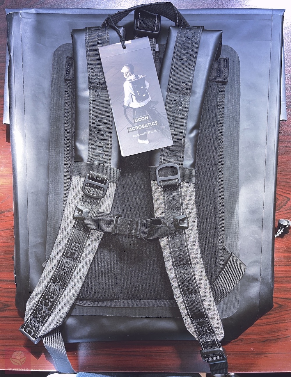 UCON ACROBATICS Rucksack Rückseite Träger Details Funktionstest