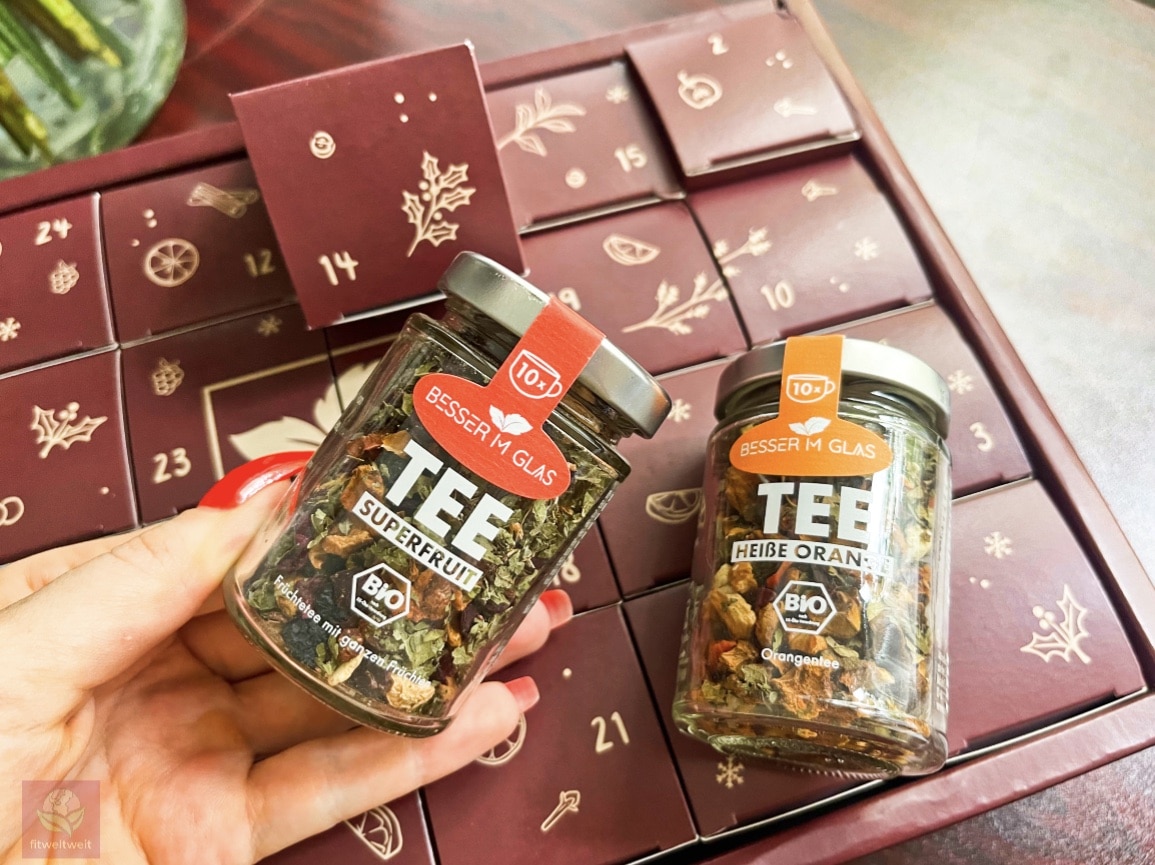 BESSER im GLAS TEE Adventskalender Erfahrungen BESSER im GLAS TEE Adventskalender Erfahrungen