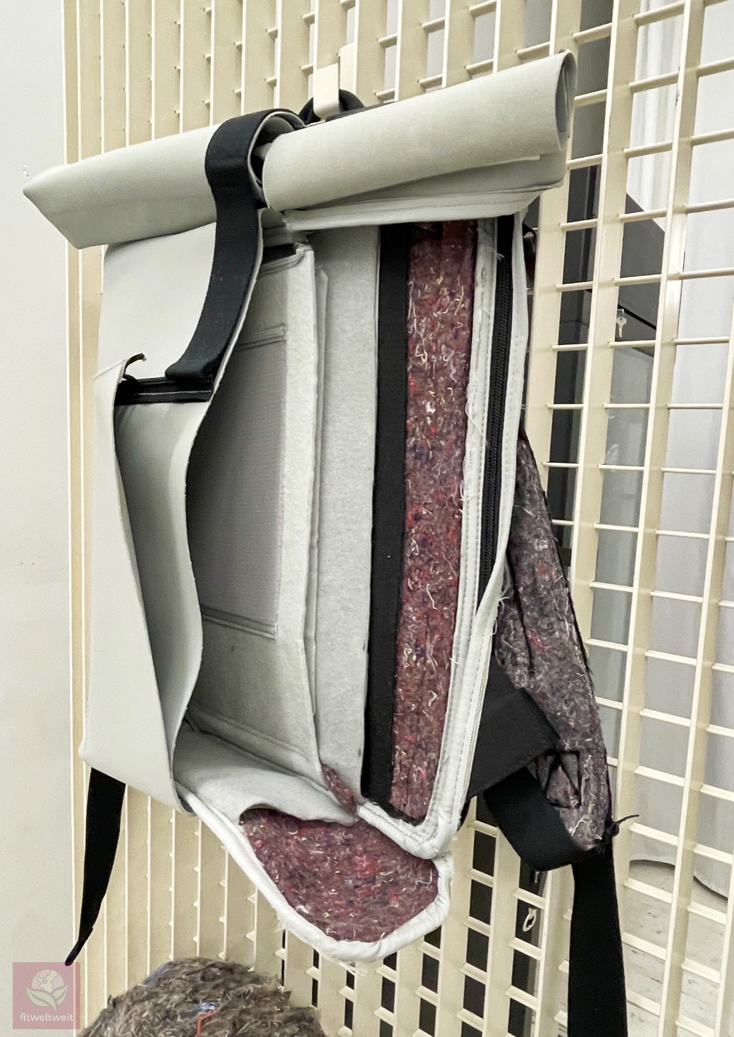 Hajo Mini Backpack Lotus Infinity Recycling Rucksack aus Müll alten Textilien Hajo Mini Backpack Lotus Infinity Recycling Rucksack aus Müll alten Textilien