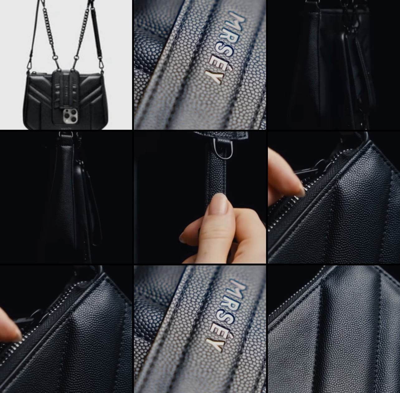 MRSÉY Erfahrungen Tasche Edition Noir Crossbody Bag MRSÉY Erfahrungen Tasche Edition Noir Crossbody Bag