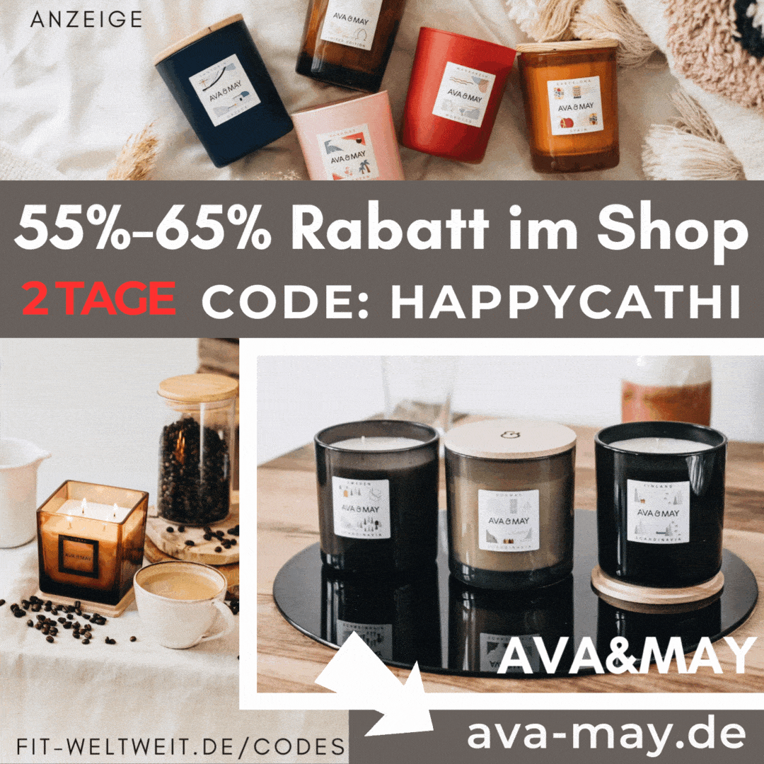 AVA & MAY 60% Rabattcode große Duftkerzen Gutschein Codes AVA & MAY 60% Rabattcode große Duftkerzen Gutschein Codes
