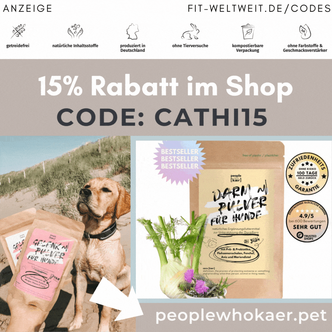 PEOPLE WHO KAER Rabatt Gutschein Code April 2024 (Hunde Leckerlis, Drops und Pulver Nahrungsergänzung)
