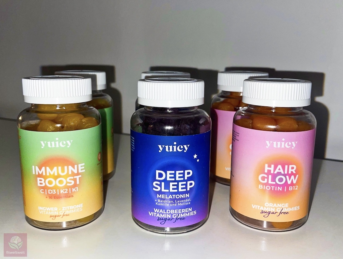 Vitamin Gummies Erfahrungen YUICY HAIR GLOW IMMUNE BOOST DEEP SLEEP Vitamin Gummies Erfahrungen YUICY HAIR GLOW IMMUNE BOOST DEEP SLEEP