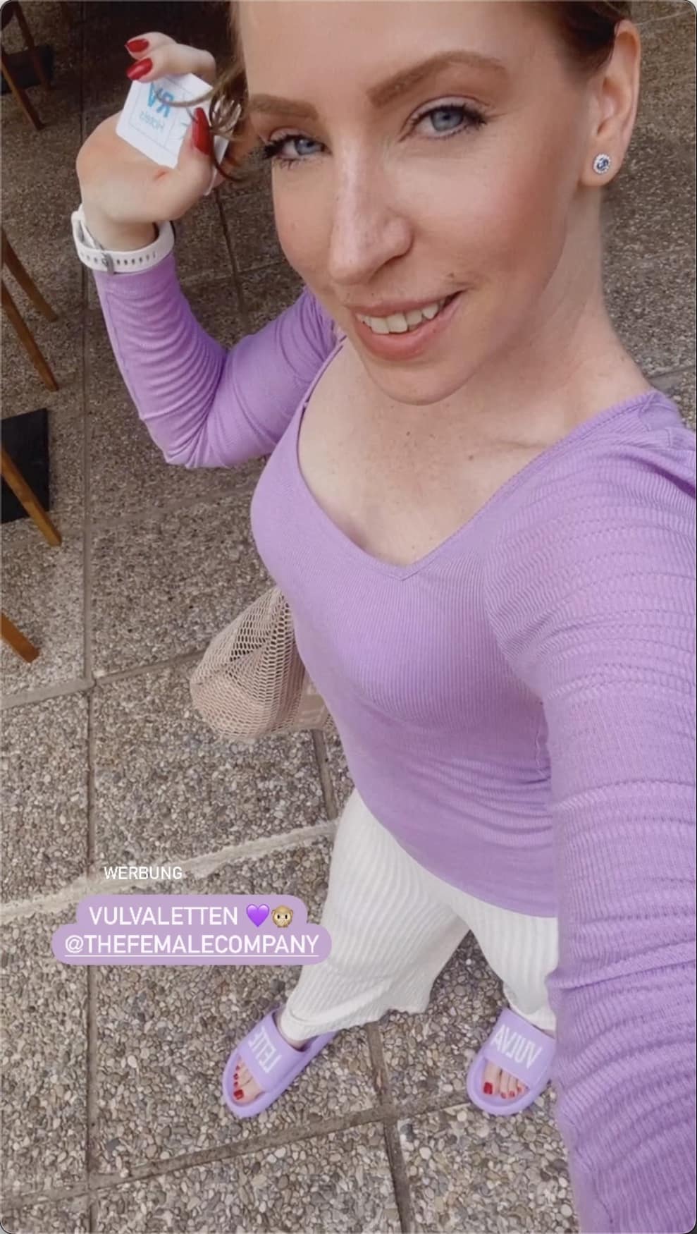 Vulvaletten The female Comapany Badelatschen Erfahrung