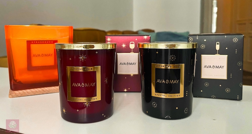 AVA & MAY Erfahrungen Pinot Noir (Special Edition) & Sparkling Wine Silvester Duftkerzen